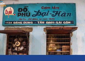 cà phê đỗ phủ cơm tấm đại hàn