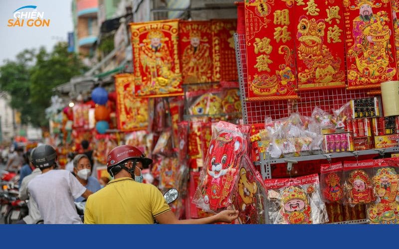 bán đồ trang trí tết tphcm