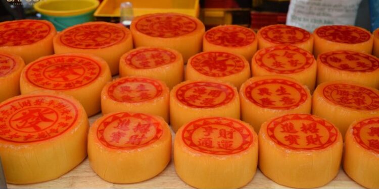 bánh ngày tết của người hoa