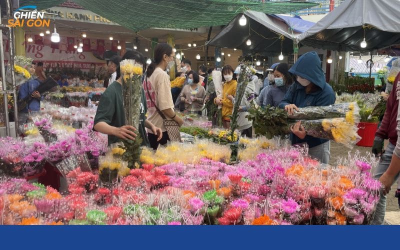 chợ hoa tết sài gòn