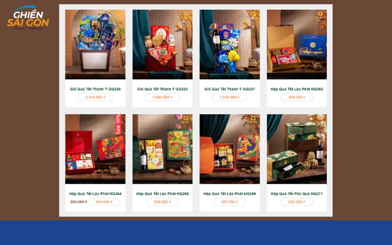 dịch vụ gói quà tết tại tphcm