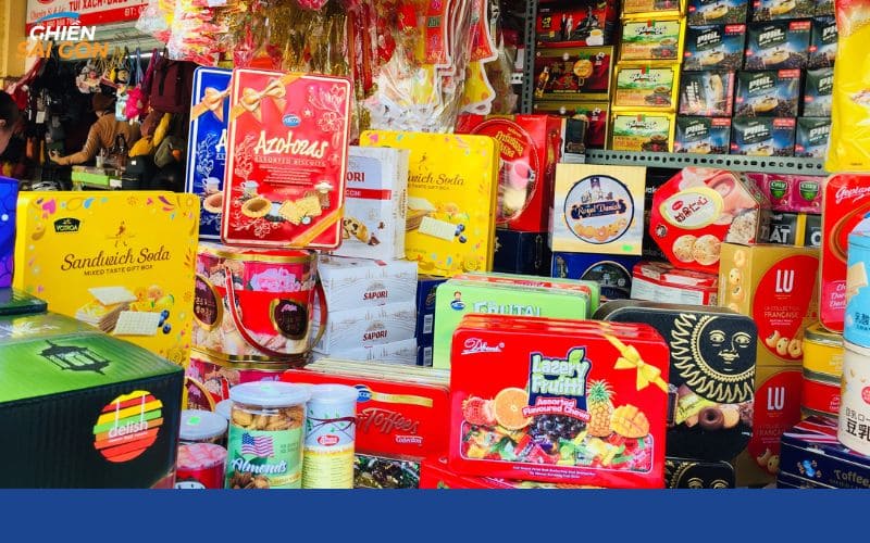 mua bánh kẹo tết ở đâu tphcm
