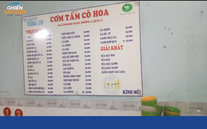 cơm tấm cô hoa