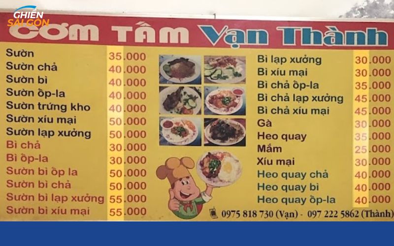 cơm tấm vạn thành