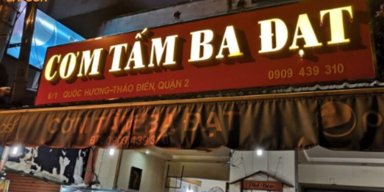 cơm tấm ba đạt