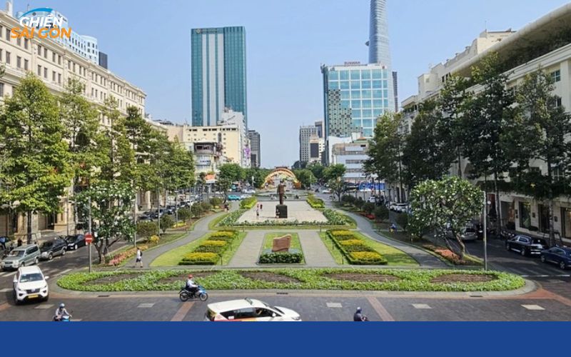 Đường Nguyễn Huệ - Biểu tượng nhộn nhịp giữa lòng Sài Gòn 8 đường nguyễn huệ