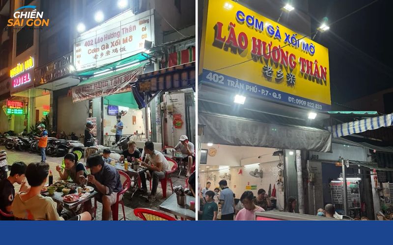 Review mới nhất về quán cơm gà Lão Hương Thân lâu năm ở Quận 5 17 cơm gà lão hương thân