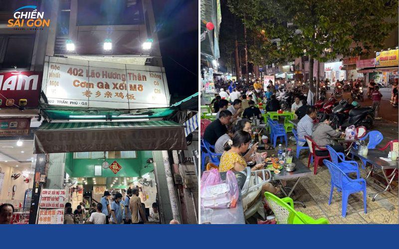 Review mới nhất về quán cơm gà Lão Hương Thân lâu năm ở Quận 5 15 cơm gà lão hương thân