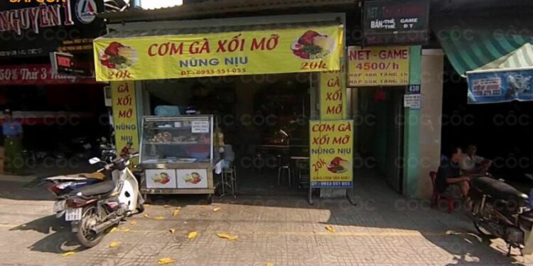 cơm gà nũng nịu