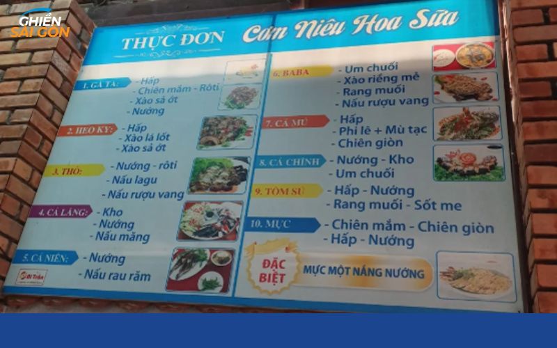 Review cơm niêu Hoa Sữa - Hương vị quê nhà giữa lòng Sài Gòn 8 cơm niêu hoa sữa