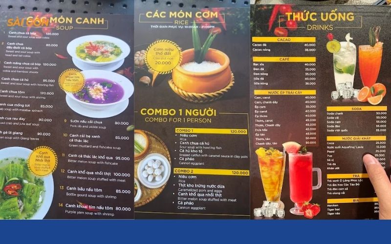 Review mới nhất về quán cơm niêu Rô Đồng Quận Tân Phú nổi tiếng 7 cơm niêu rô đồng