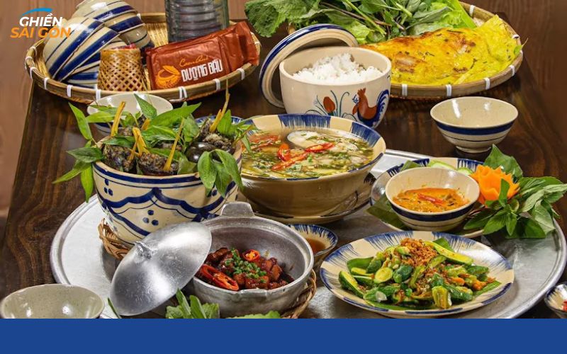 Review về quán cơm quê Dượng Bầu đang gây tranh cãi 9 cơm quê dượng bầu