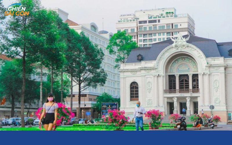 Công Trường Lam Sơn - Điểm nhấn kiến trúc giữa lòng Sài Gòn 6 công trường lam sơn