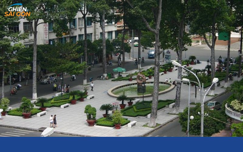 Công Trường Lam Sơn - Điểm nhấn kiến trúc giữa lòng Sài Gòn 8 công trường lam sơn