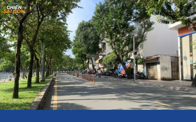 Đường Hoàng Sa - Khám phá cung đường ven kênh nổi bật ở Sài Gòn 7 Đường Hoàng Sa