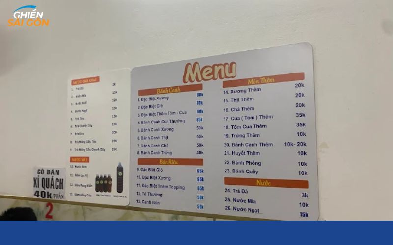 Review mới nhất về quán Bánh Canh Cua Út Lệ tại Quận 10 9 bánh canh cua út lệ