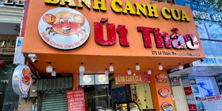 bánh canh cua út thảo