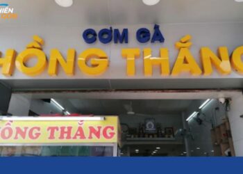 cơm gà hồng thắng