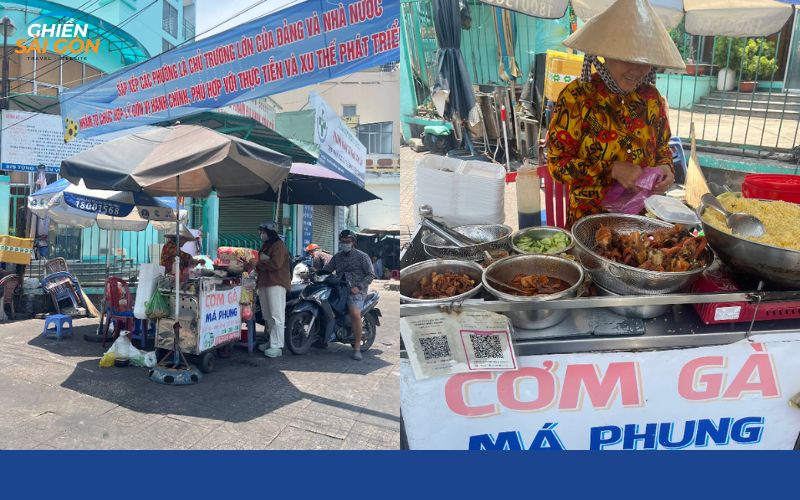 Review cơm gà Má Phụng siêu rẻ với phần cơm ngon chỉ từ 15K 8 cơm gà má phụng