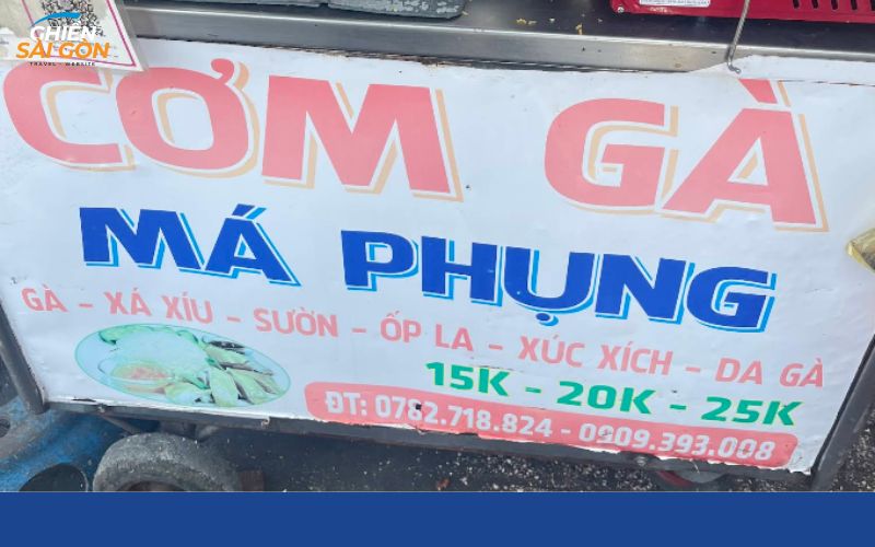 Review cơm gà Má Phụng siêu rẻ với phần cơm ngon chỉ từ 15K 10 cơm gà má phụng
