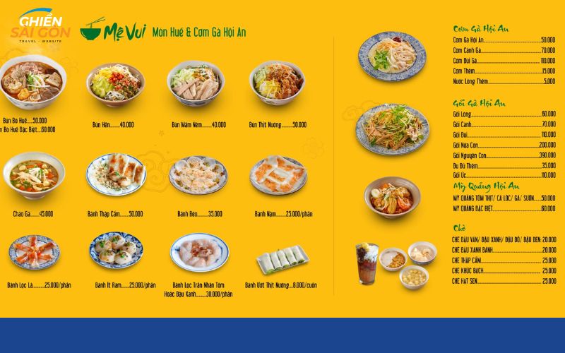 Review quán cơm gà Mệ Vui - Thơm ngon đúng chuẩn cơm gà Hội An 11 cơm gà mệ vui