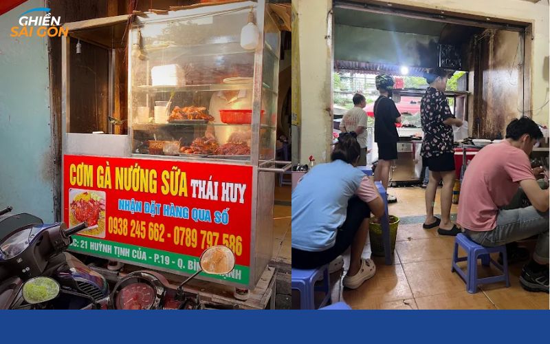 Review mới nhất về quán cơm gà nướng sữa Thái Huy Quận Bình Thạnh 6 cơm gà nướng sữa thái huy