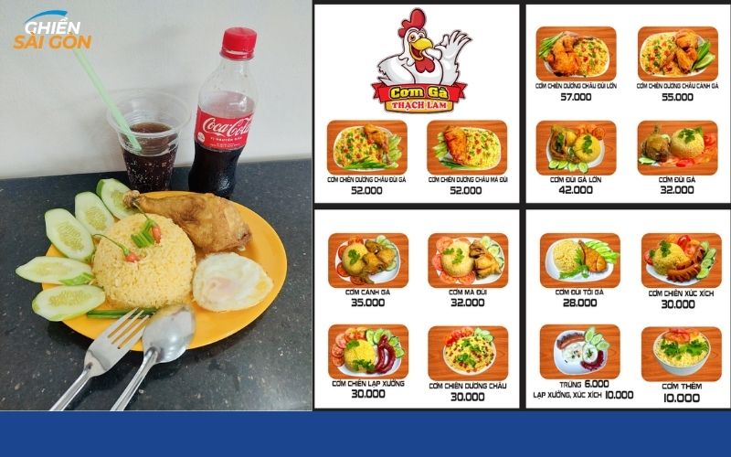 Review mới nhất về chuỗi quán cơm gà Thạch Lam tại Quận Tân Phú 7 cơm gà thạch lam
