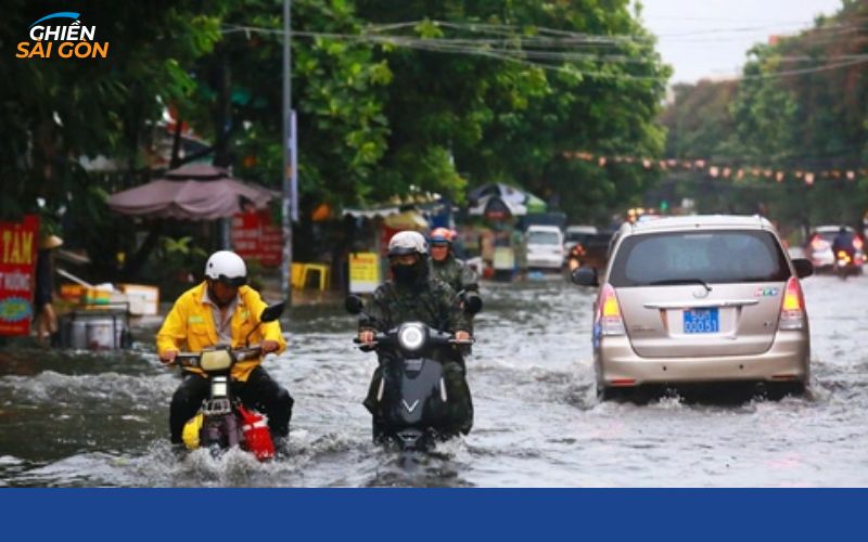 Đường Đặng Thùy Trâm – Tuyến đường thường hay ngập nước ở Sài Gòn 7 đường Đặng Thùy Trâm