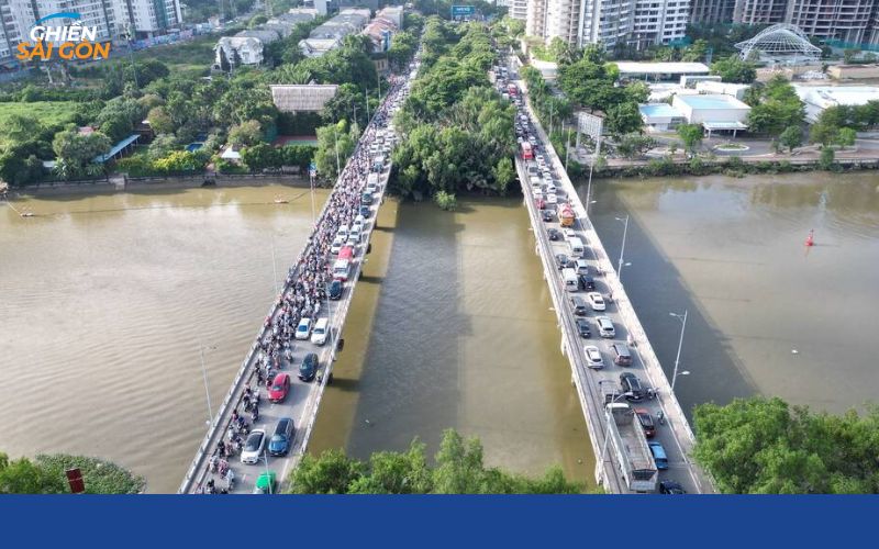 Đường Nguyễn Hữu Thọ – Tuyến kết nối đô thị phía Nam Sài Gòn 6 đường nguyễn hữu thọ