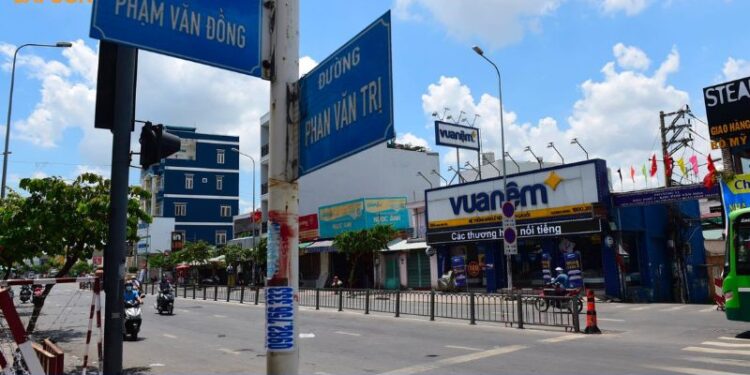Đường Phan Văn Trị - Tuyến đường thu hút đầu tư bất động sản 5 đường phan văn trị