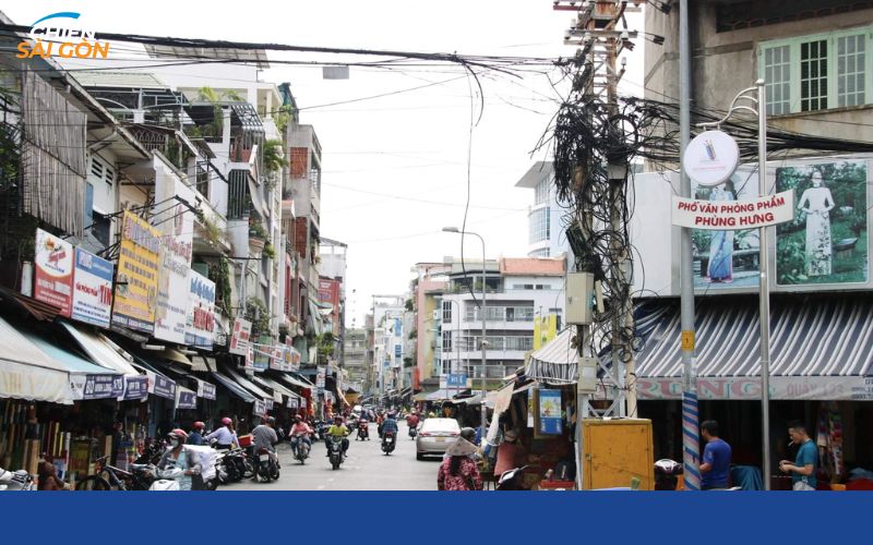 Đường Phùng Hưng - Con đường người Hoa sinh sống lâu năm ở Sài Gòn 7 đường phùng hưng