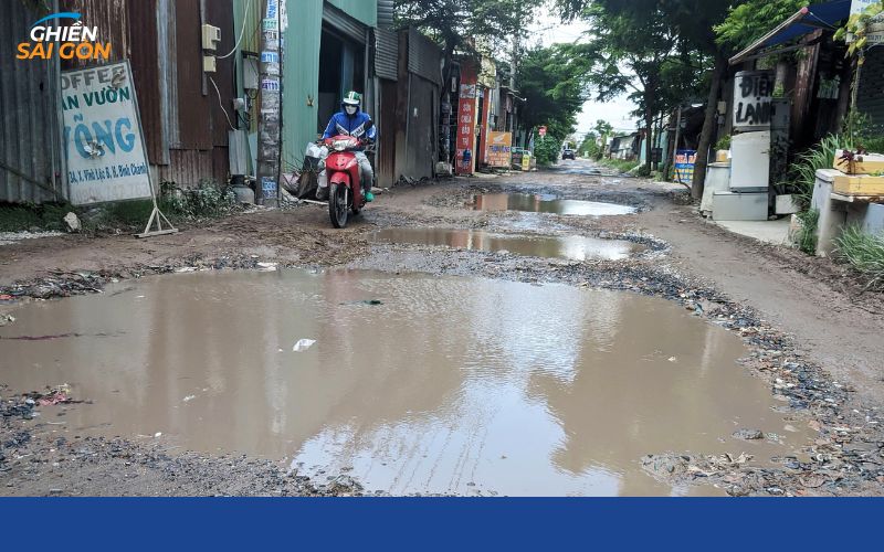 Đường Võ Văn Vân - Tuyến đường còn hạn chế về hạ tầng tại Sài Gòn 7 đường Võ Văn Vân
