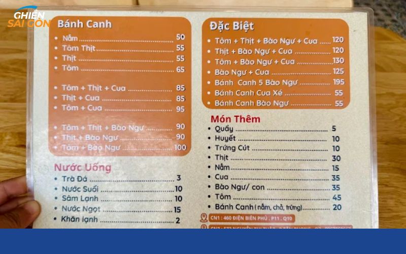 Review mới nhất về quán Ghiền Bánh Canh nức tiếng ở Sài Gòn 9 ghiền bánh canh