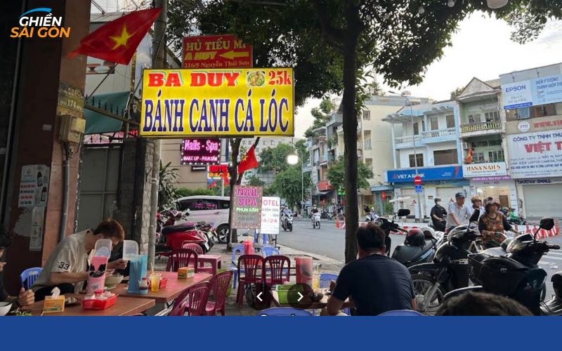 Review bánh canh cá lóc Ba Duy - Quán nhỏ đông khách tại Gò Vấp 7 bánh canh cá lóc ba duy