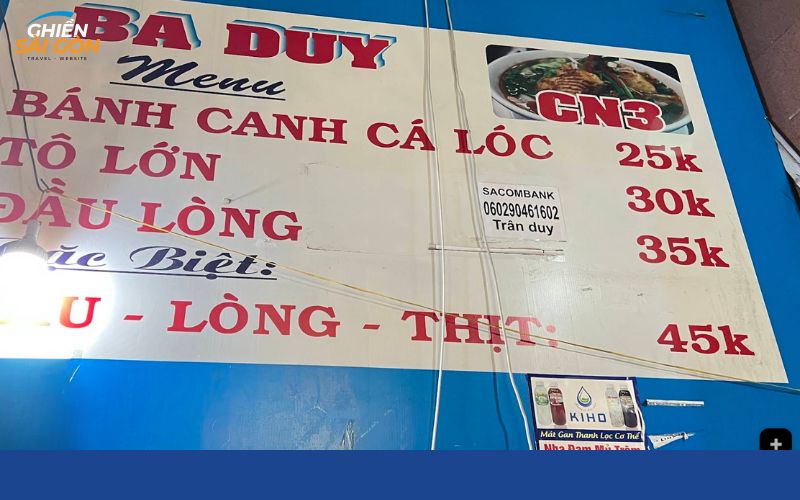 Review bánh canh cá lóc Ba Duy - Quán nhỏ đông khách tại Gò Vấp 9 bánh canh cá lóc ba duy