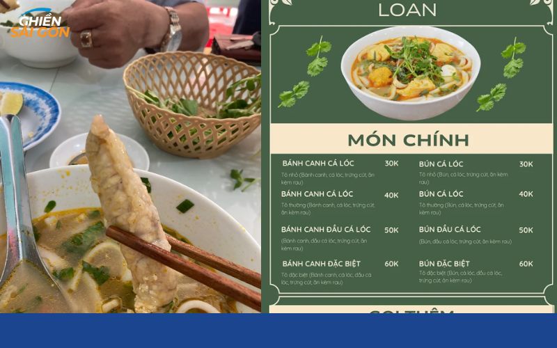 bánh canh cá lóc quận 10