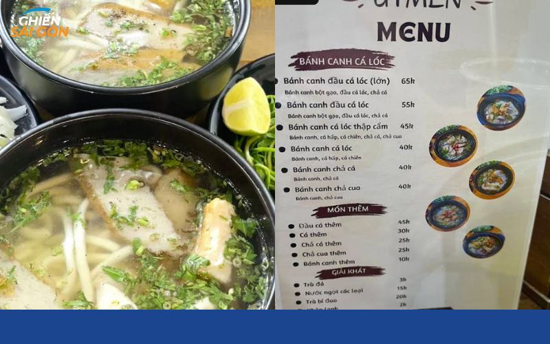 bánh canh cá lóc quận 10