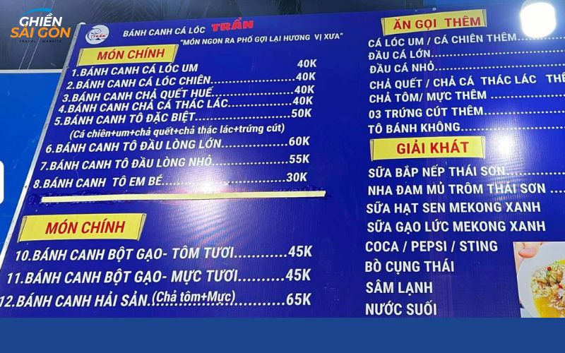 Review bánh canh cá lóc Trần Não chuẩn vị miền Trung tại Thủ Đức 11 bánh canh cá lóc trần não