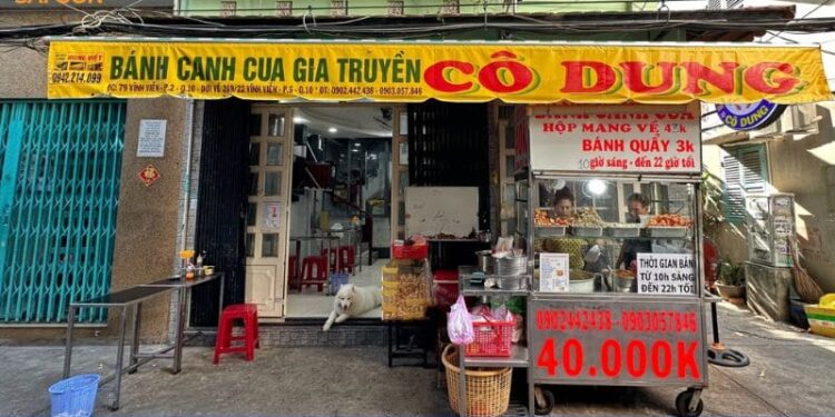 Review mới nhất về quán bánh canh cua gia truyền Cô Dung Quận 10 5 bánh canh cua gia truyền cô dung