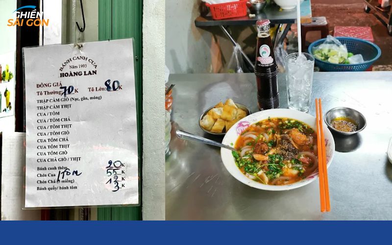 Review mới nhất về quán bánh canh cua Hoàng Lan ở Quận 10 7 bánh canh cua hoàng lan