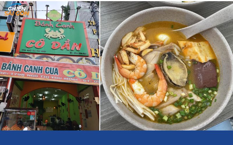 bánh canh cua Tân Bình