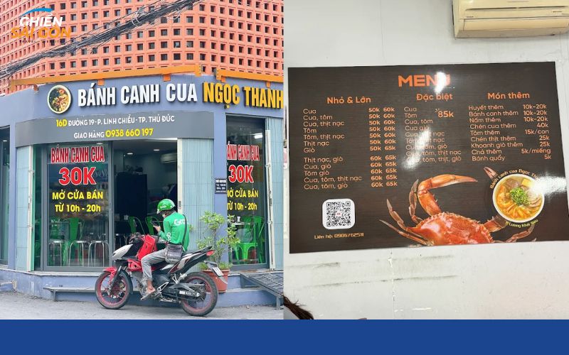 bánh canh cua thủ đức