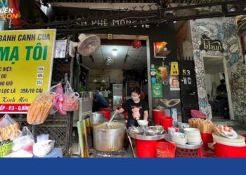 bánh canh mạ tôi