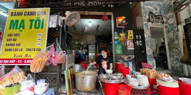 bánh canh mạ tôi