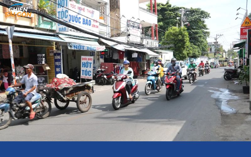 Đường Chu Văn An - Tuyến đường đang nâng cấp, mở rộng tại Sài Gòn 9 đường chu văn an