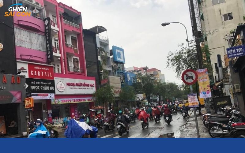 Đường Sư Vạn Hạnh sở hữu nhiều tiềm năng kinh doanh tại Sài Gòn 6 đường sư vạn hạnh