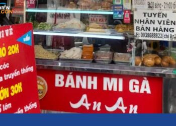 bánh mì gà an an