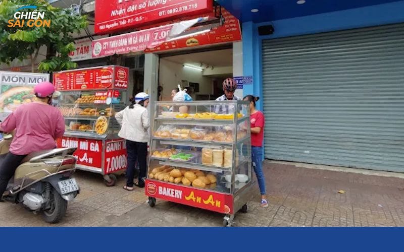 Review mới nhất về tiệm bánh mì gà An An ngon, giá rẻ ở Quận 5 9 bánh mì gà an an