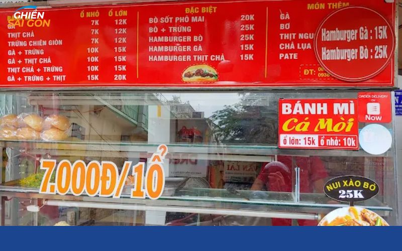 Review mới nhất về tiệm bánh mì gà An An ngon, giá rẻ ở Quận 5 10 bánh mì gà an an