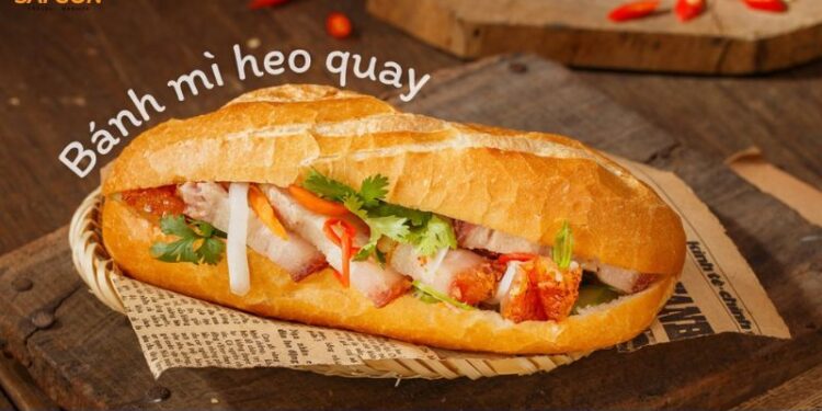 bánh mì heo quay sài gòn